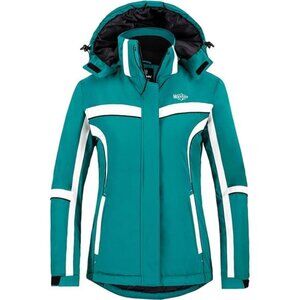 Women's Waterproof Ski Jacket Warm Winter Snow Coat Windproof